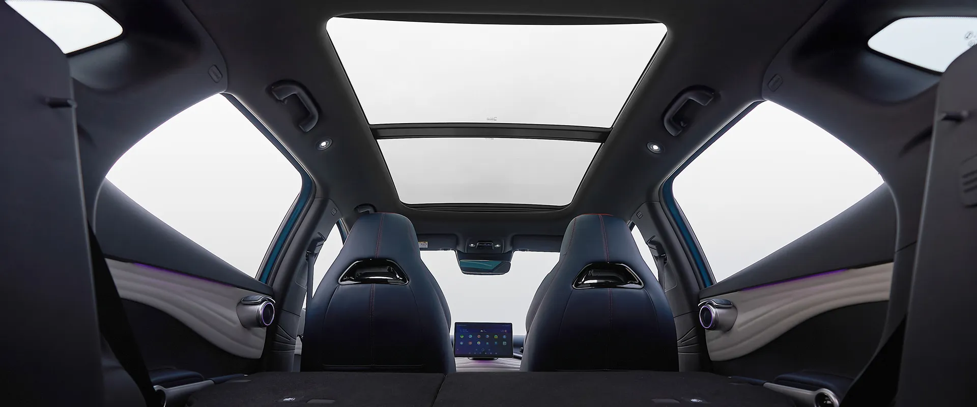 Panoramic Sunroof with Electric Slide and Anti-pinch